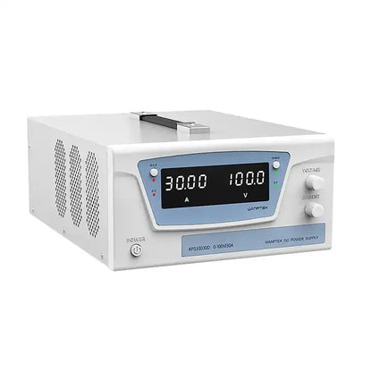WANPTEK 100V 30A BENCH DC ADJUSTABLE POWER SUPPLY, DC POWER, LAB, REPAIR, SCHOOL,TEST, CHARGE, DESIGN, ELECTROPLATE, KPS10030D