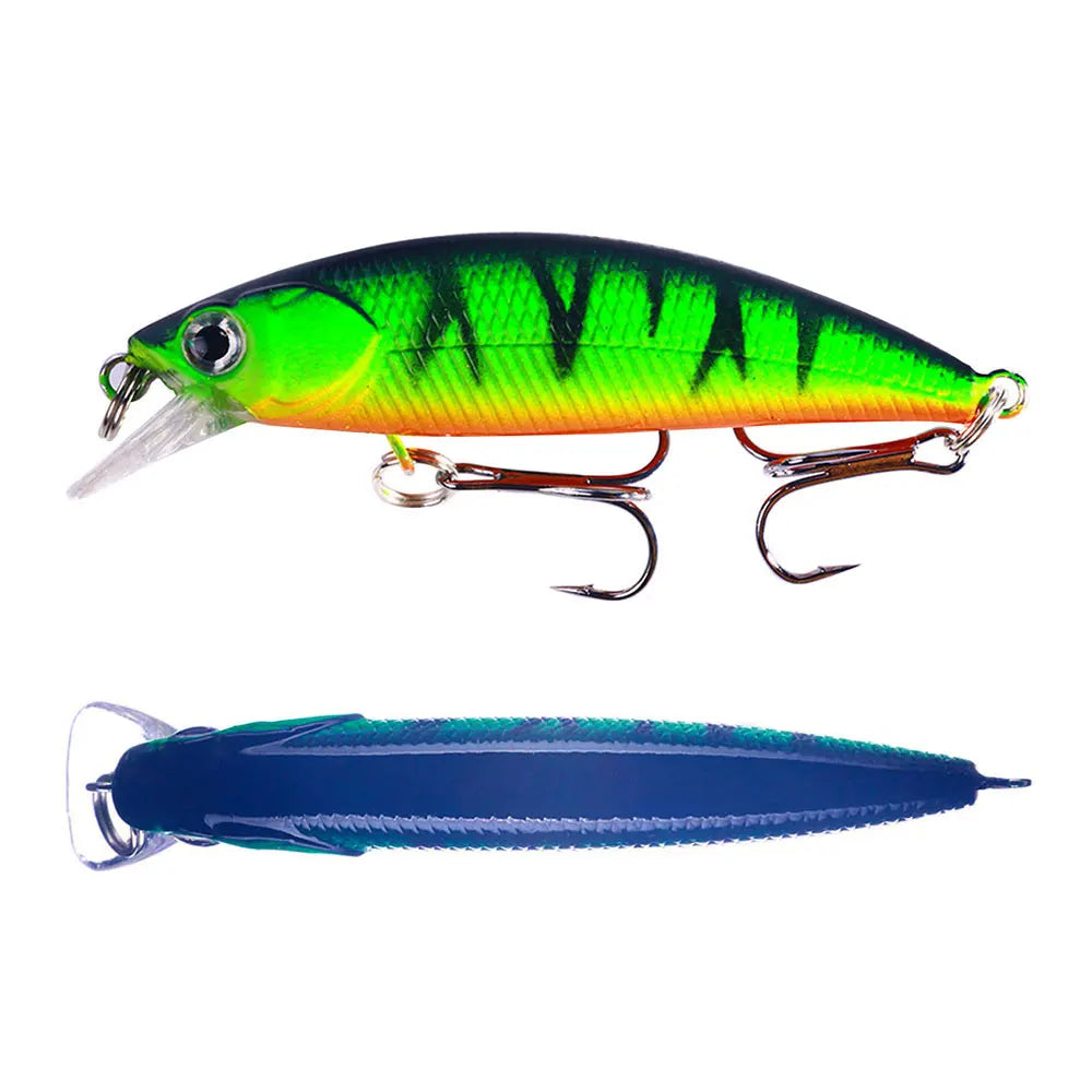 Hengjia Artificial Minnow Lure Hard Fishing Bait 69mm 5g 10 Colors Floating Lures Pesca Swimbait for Casting