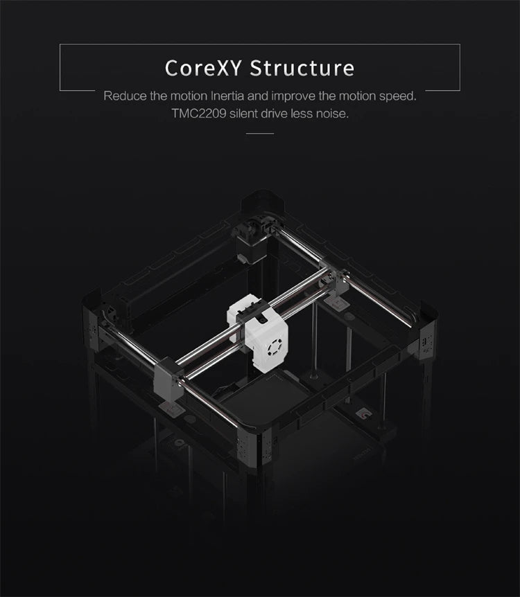 QIDI TECH X-PLUS 3 3D Printer High Speed Printing 600mm/s Large Print Size 280*280*270mm