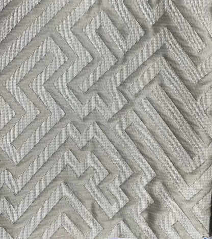 High Quality Jacquard Yarn Dyed Fabric Geometry Patterns Anti-Static Wholesale Sofa Upholstery with Woven Technique