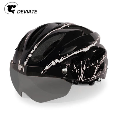 DEVIATE OEM ODM Custom Adjustable Dirt Bike Helmet with 11-15 Air Vents EPS+PC Material for E-Bike & Biking