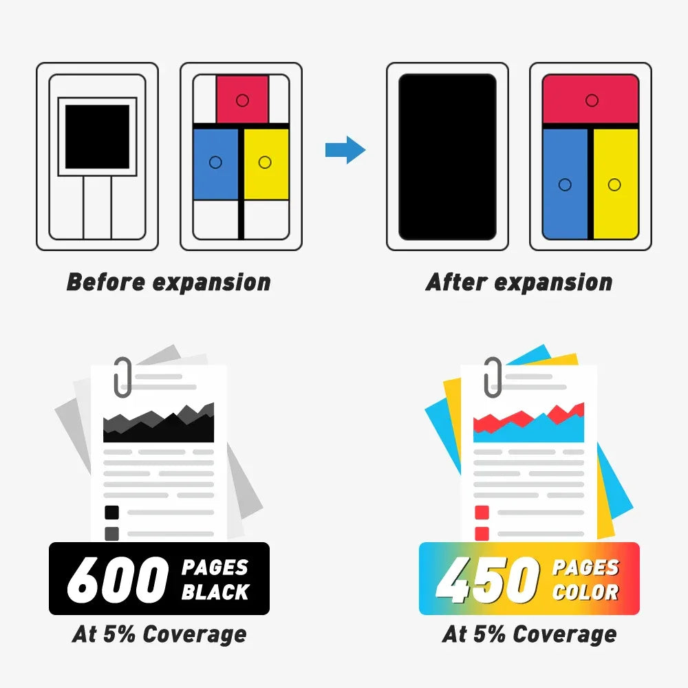 667 XL Ink Cartridge Replacement For HP667 HP 667XL Compatible DeskJet Ink Advantage 1275 2374 2375 2376 2775 2776 Printer