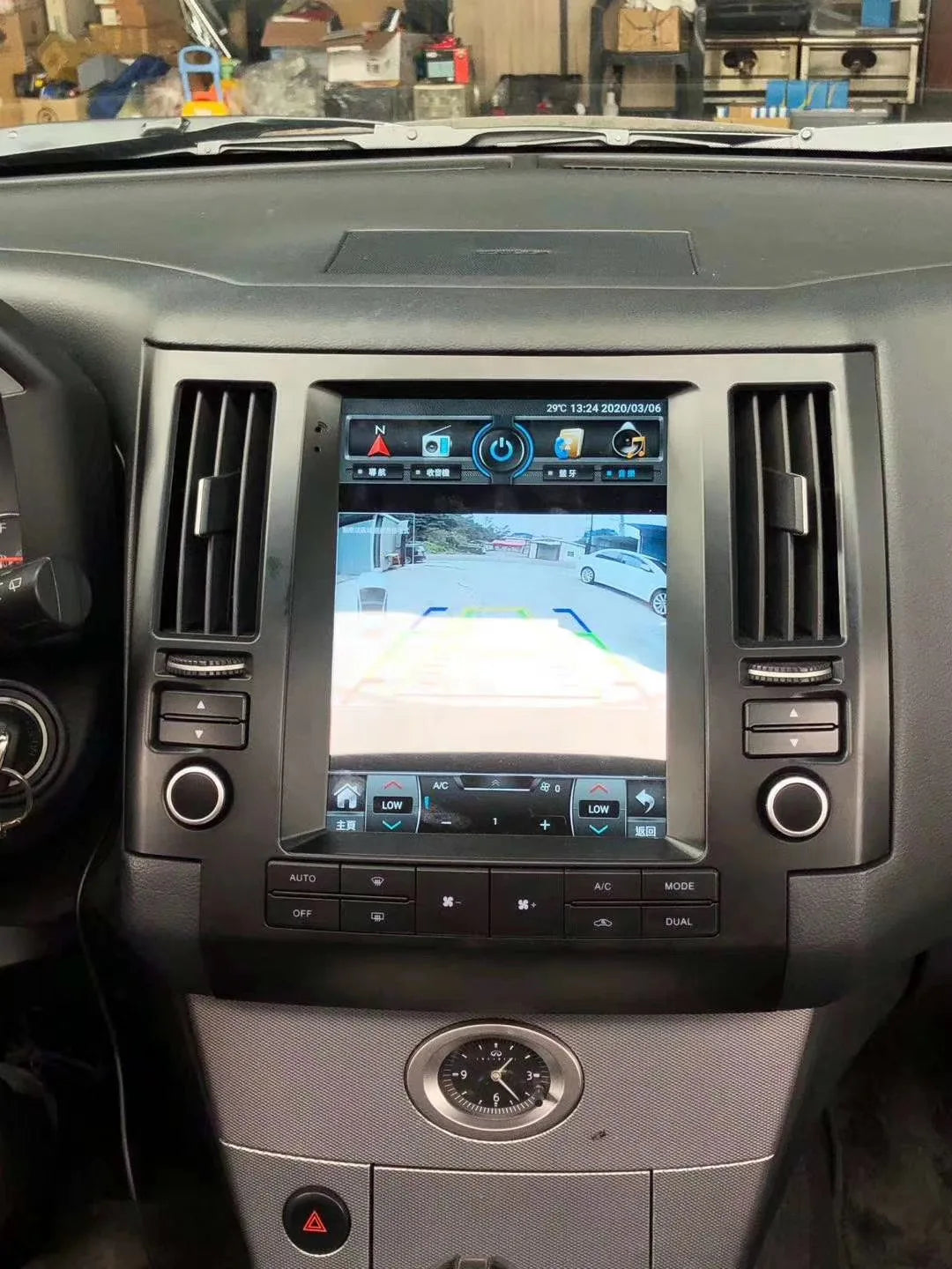 Android 11 for Infiniti FX35 FX45 2003 2004 2005 2006 Vertical Screen Car Radio Recorder Multimedia Stereo Player GPS Navigation