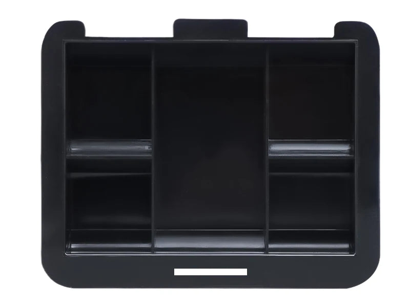 AJF Black Cold Rolled Steel Cash Safe Box Combination Lock Secure 7.87"x6.30"x3.54" Money Tray for Indoor/Outdoor Use Model