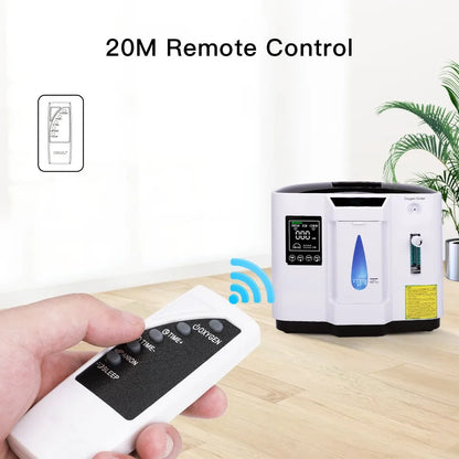 Kainuo Mini Portable Micro Oxygen Generator Machine for Home & Hospital Use with Durable Motor and Bearing Core Components