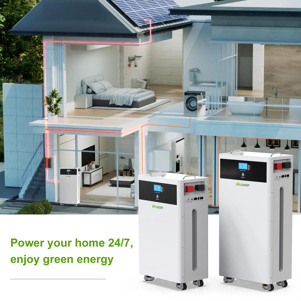 Eu Stock 6000 cycles 16Kwh Solar Energy Storage System 51.2V 314Ah Lifepo4 Lithium Battery with Wheels