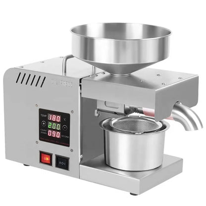 Small Cocoa Butter Sesame Oil Extractor Walnut Oil Press Machine