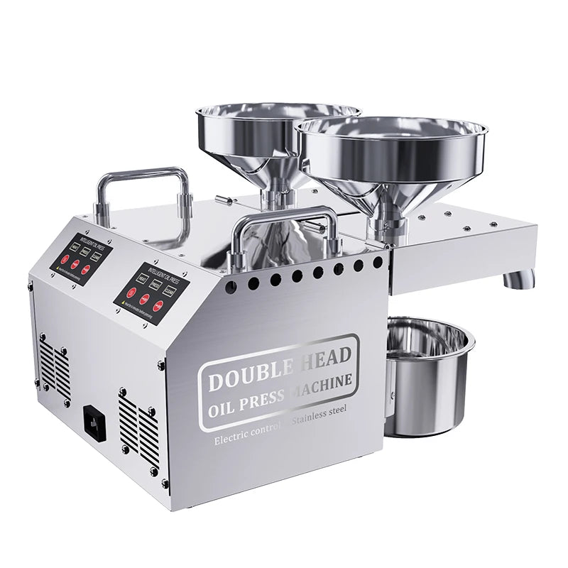 Automatic Commercial Peanut & Coconut Oil Press Machine Medium Oil Extractor-New Condition