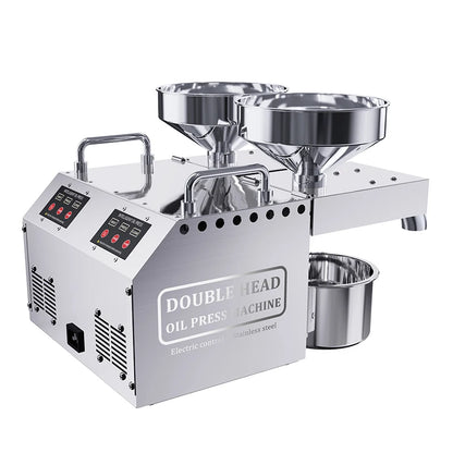 Automatic Commercial Peanut & Coconut Oil Press Machine Medium Oil Extractor-New Condition