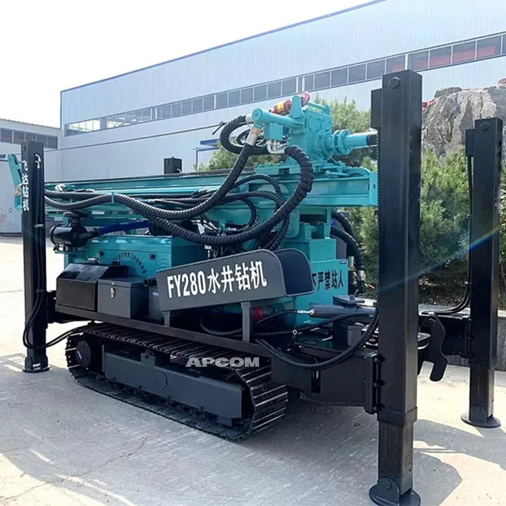 Water Well Drill Rigs 280m Cheap ZG280 Depth Drilling Rig Electric Rope Lock Lifting Tools 280 Meter Water Well Drilling Rig