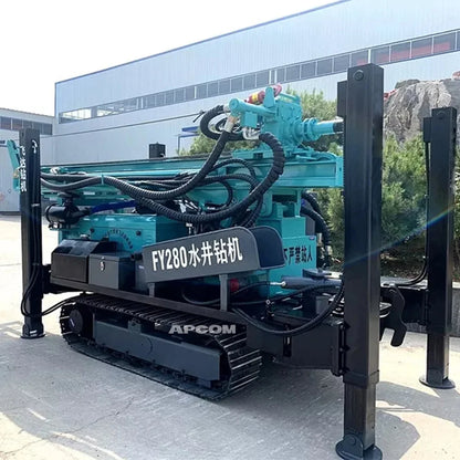 Water Well Drill Rigs 280m Cheap ZG280 Depth Drilling Rig Electric Rope Lock Lifting Tools 280 Meter Water Well Drilling Rig