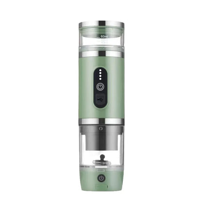 19 Bar Automatic Stainless Steel 3-in-1 Multi-Capsule Coffee Maker Household 19 Bar USB Battery Electric Machine French Langua