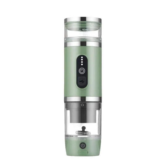 19 Bar Automatic Stainless Steel 3-in-1 Multi-Capsule Coffee Maker Household 19 Bar USB Battery Electric Machine French Langua by PDG ibma