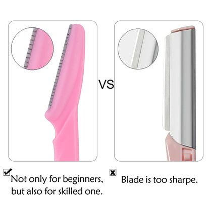3/4/10Pcs Eyebrow Trimmer Blade Shaver Portable Face Razor Eye Brow Epilation Hair Removal Cutters Safety Razor Woman Makeup