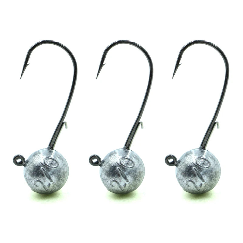 Selco China Lead Head Fishing Hook  Jig Head Fish Hooks Rigs Accessories