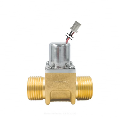 Goldenland 1/2 Inch Latching Brass Solenoid Valve, DC 4.5V-6.0V Pulse Bistable for Touchless Faucets Water OEM