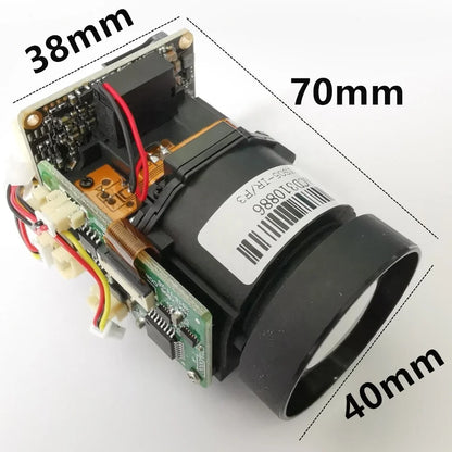 4K 2MP 3MP 5MP 10X Zoom 4.9-47mm Lens Zoom Wifi IP PTZ Camera Module CCTV Security System Wireless AP HQCAM Audio TF Card Slot