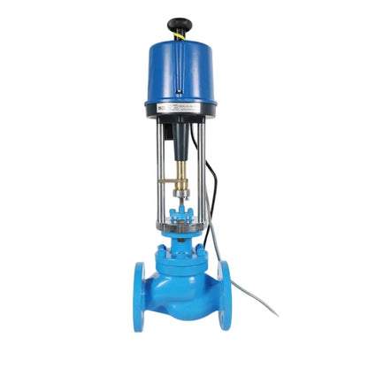 ZZWPE Type Electric Steam Temperature Control Valve Electric Temperature Control Valve with Electric Water Pressure Regulator by PDG ibma