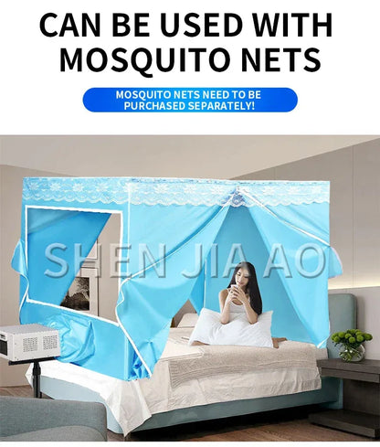 220V Mobile Small Air Conditioner 7m²Space Drainage-free Remote Control Power Saving Mini Cooling Heating Air Refrigerator 400W