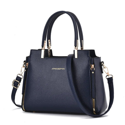 2024 New Crocodile Pattern Large Capacity Versatile Fashion Retro Simple Elegant Temperament Women's Shoulder Bag