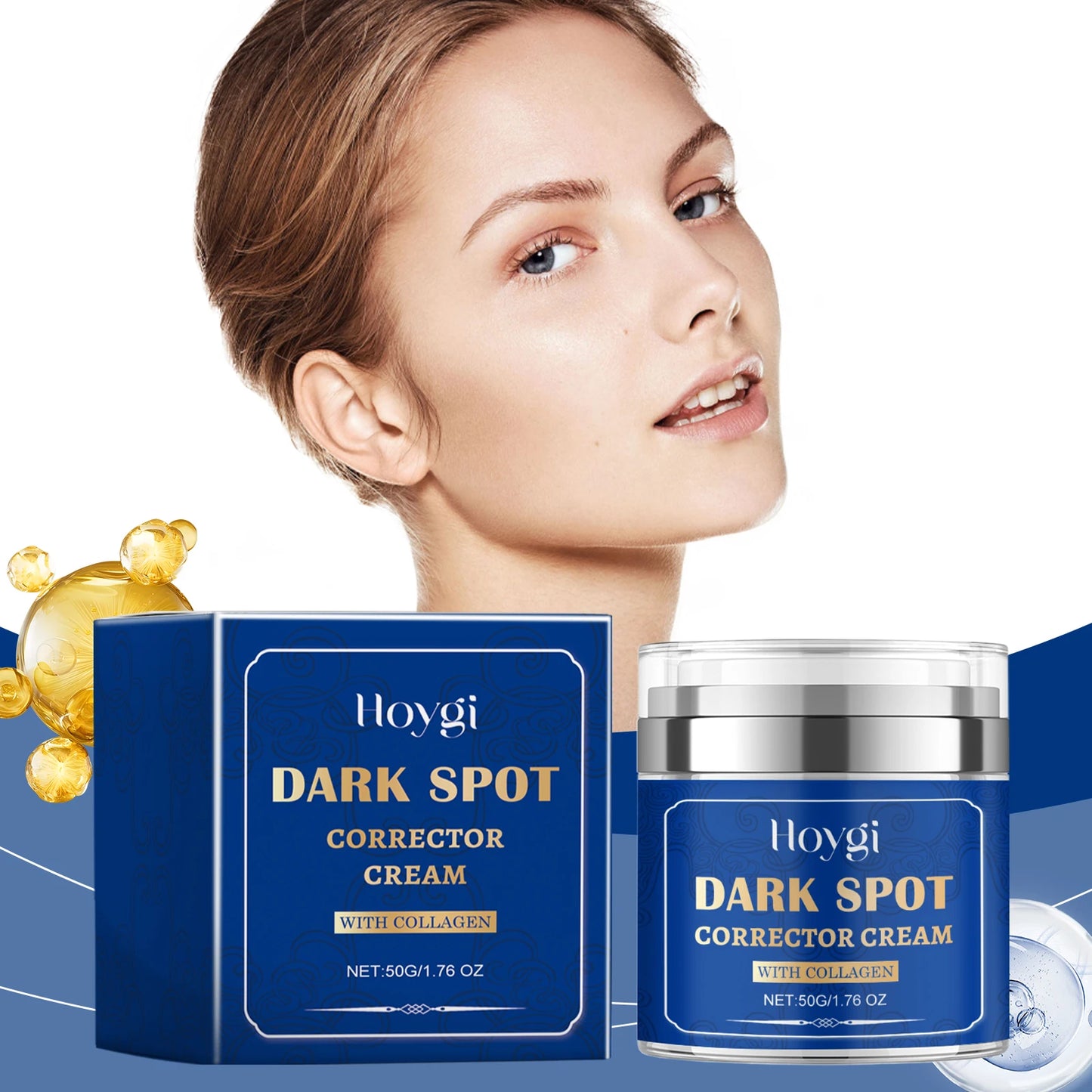 Hoygi Gentle Moisturizer Moisture-Lock Cream to Brighten and Improve Dull Skin Body Cream