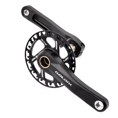 GOLDIX Children Bicycle Crankset 110mm/127mm/140mm/150mm/155mm/160mm Crank MTB Kid Crankset 28T-36T Chainring for  SRAM