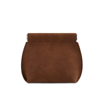 Thickened PU Leather Pouch Small Cosmetic Lipstick Automatic Closed Shrapnel Bag Makeup Packing Bag Jewelry Bag WIth logo