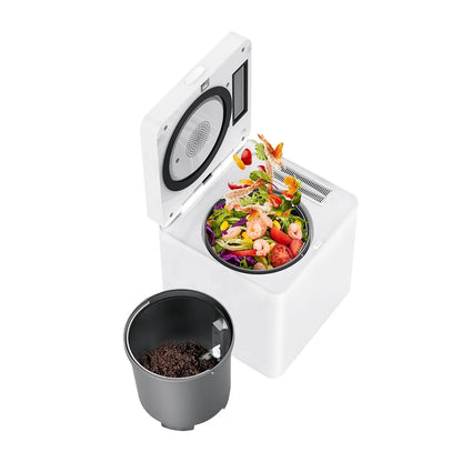 Kitchen Waste Processor & Composter Household Electric 500 HP Stainless Steel 3-4 Stage Grinding Odor Free Eco-Friendly