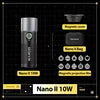 SIDANDE 10W Videography Flashlight Four Color Photography Fill Light Projection 1/4'' Thread Camera Stand Cage Made Plastic