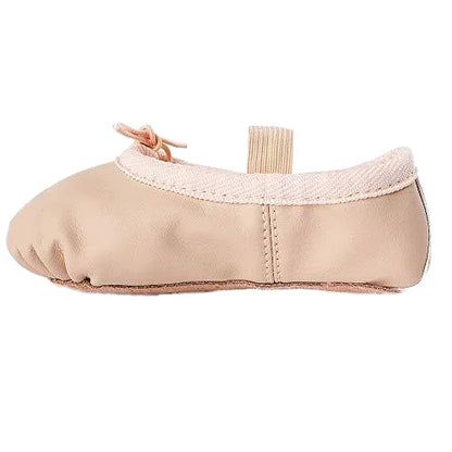 EU in Stock Spot Pink Sports Ballerina Dance Shoes Cross Straps Elastic PU Leather Ballerina Shoes