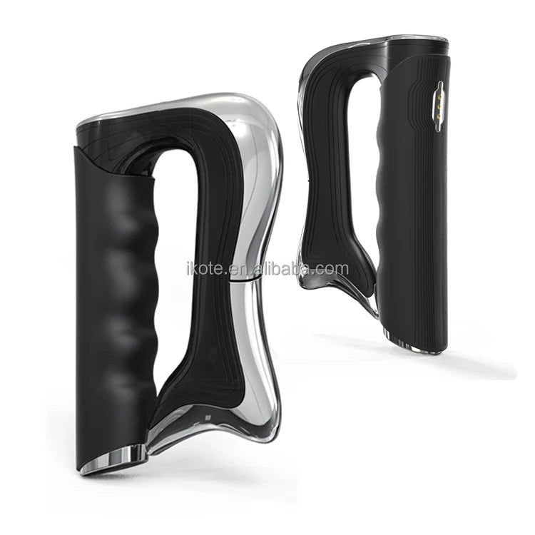 Rechargeable Handheld NMES Muscle Stimulator Full Body Massage Gun for Pain Relief With Ems Function