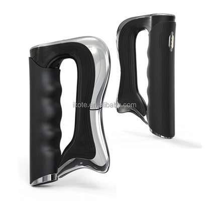 Rechargeable Handheld NMES Muscle Stimulator Full Body Massage Gun for Pain Relief With Ems Function
