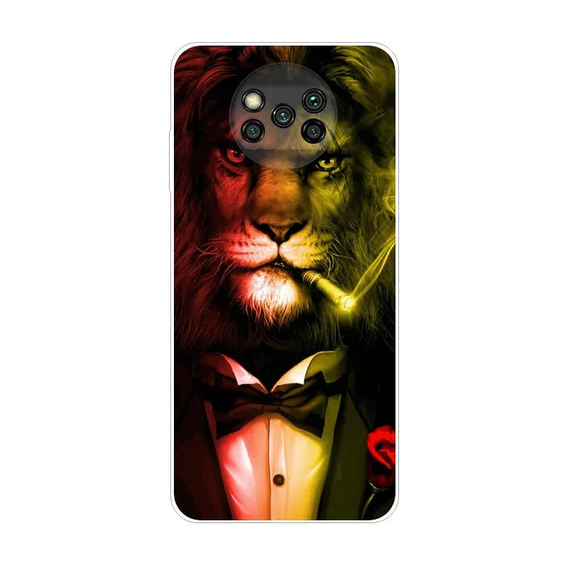 Phone Case For Poco X3 Pro Cover TPU Coque Cool Slim Clear Covers for Xiaomi Poco X3 NFC Case PocX3 X 3 Silicon Funda Cartoon