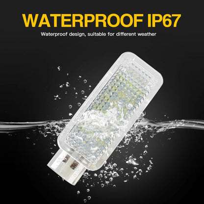 2x LED Footwell Under Courtesy Light Luggage Trunk Glove Box Lamps For Audi A3 S3 A4 S4 RS4 A6 S6 RS6 A5 A2 A1 A8 S8 Q5 Q7 TT R8