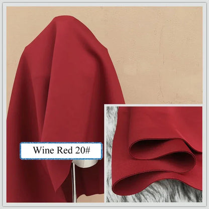 Stretch Spandex Knit Space Cotton Fabric Air Layer for Baseball Jacket Skirt Sewing DIY Face Mask Per Half Meter
