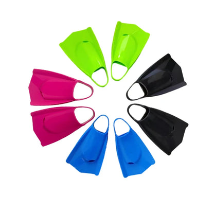 2025 Hot Sale Custom Made Adult Training Swim Flipper Snorkel Short Blade Silicone Fins Swimming