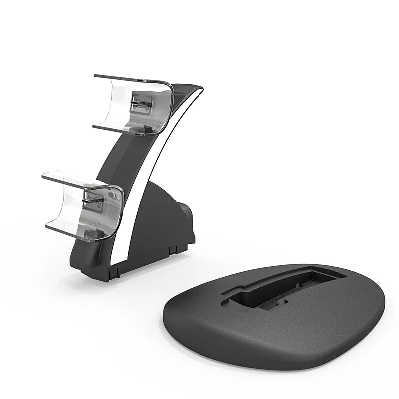 Dual Controller Charging Dock Game Accessories for PS5 Gamepad Charger Dock Station