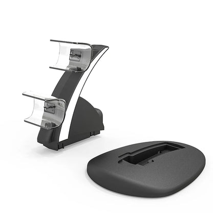 Dual Controller Charging Dock Game Accessories for PS5 Gamepad Charger Dock Station