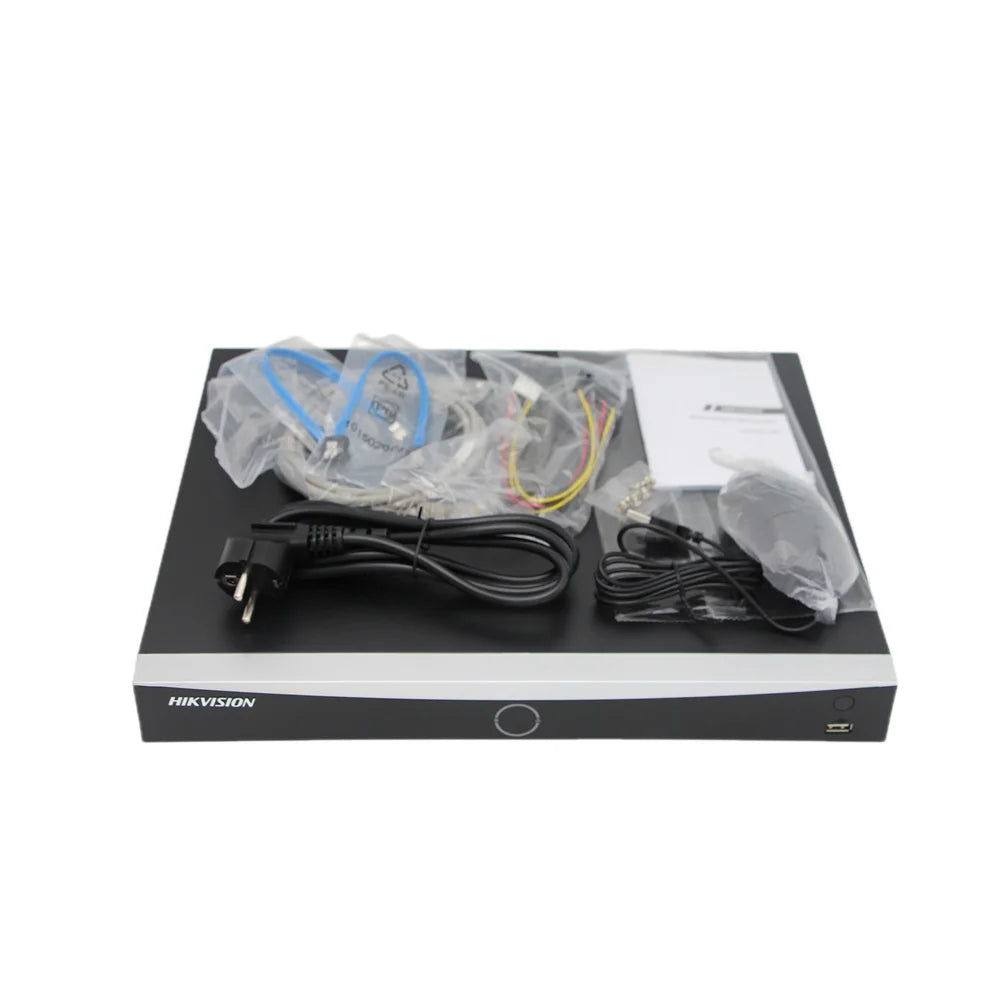 HIK Original DS-7608NXI-K2 8 Channel NVR Human Vehicle Classification Smart Coding Multi-Image Playback Storage Device