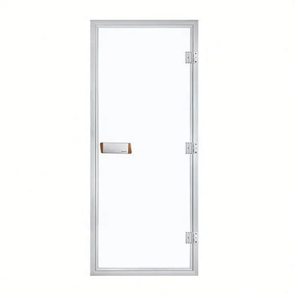 Sauna Full Glass Door Dry Sauna with Sauna Wooden Door