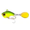 Vib Fishing Lures Hard Mental Lure with Fishing Hook Fishing VIB Lure 2.5CM-9G-10#