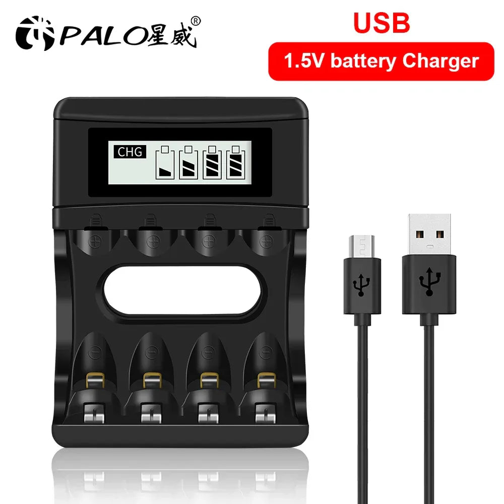 100% New 1.5V AAA Rechargeable Battery 900mWh 1.5V Li-ion Lithium Liion Li ion 3A aaa Batteries for Toy Car Camera Flashlight