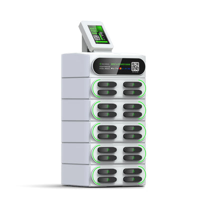 Phone Charging Shared Power Bank Station with Pos Hire Powerbank Rental 20 Slots Stack Power Bank Vending Machines