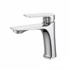 Deao Brushed Gold Black Single Handle Bathroom Faucet Sink Tap Bathroom Single Hole Basin Tap With Deck Mouted