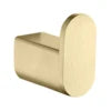 Modern Heavy Duty Wall Mount 304 Stainless Steel Brushed Gold Towel Hook Single Robe Hook Coat Hook for Bathroom Accessories