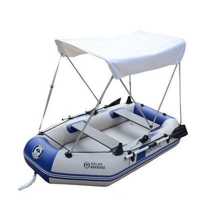 Solar Marine Awning Tent Sun Proof UV Protection Inflatable Boat Canopy Sunshade Shelter From the Rain for Canoe Kayak
