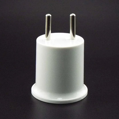 EU plug E27 Lamp led bulbs Base To EU US Plug power Socket Lamp Holder Converter Adapter for Light Bulb Lamp