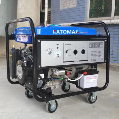 Katomax Gasoline Generator 8kw Portable 8kva Petrol Generator for Home Use Backup Power Supplier