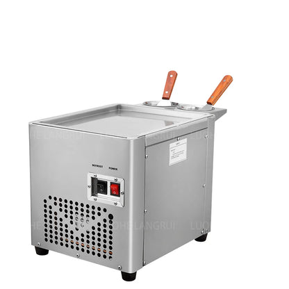 Hard Ice Cream Roll Making Machine for Sale