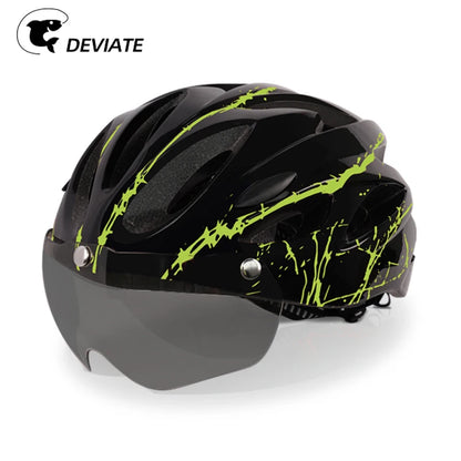DEVIATE OEM ODM Custom Adjustable Dirt Bike Helmet with 11-15 Air Vents EPS+PC Material for E-Bike & Biking